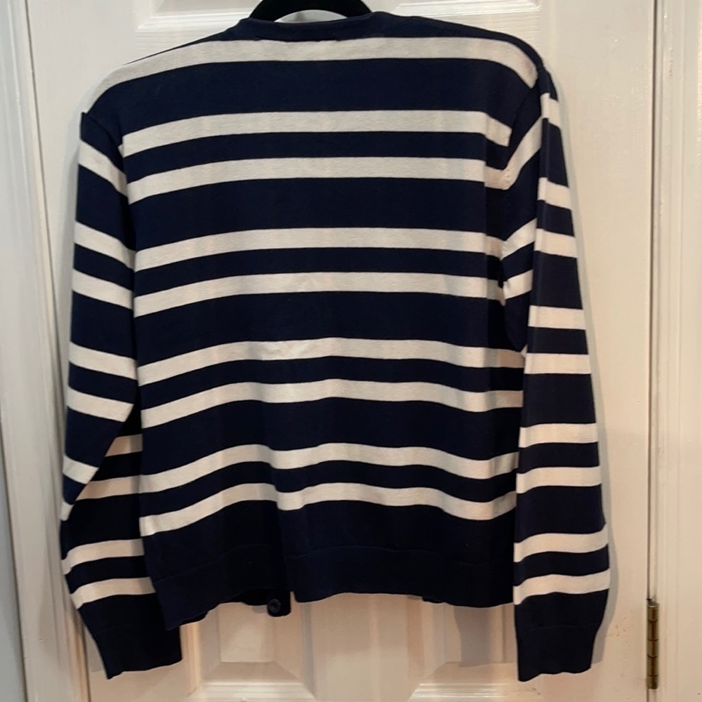 Liz Claiborne V Neck Button Down Cardigan - Medium - Picture 6 of 7